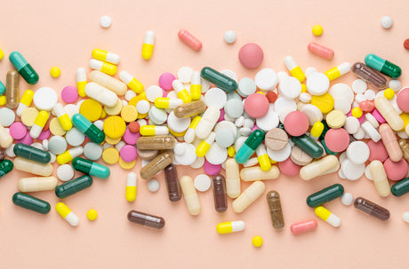 Assorted pills