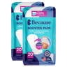 Booster Pads Overnight 40 pack