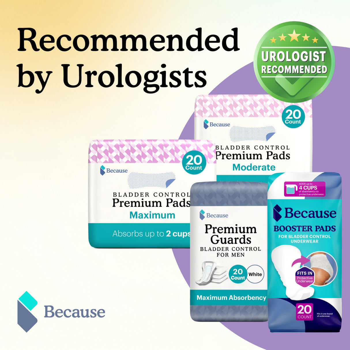 Recommended by urologists