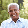 A man posing for a picture.