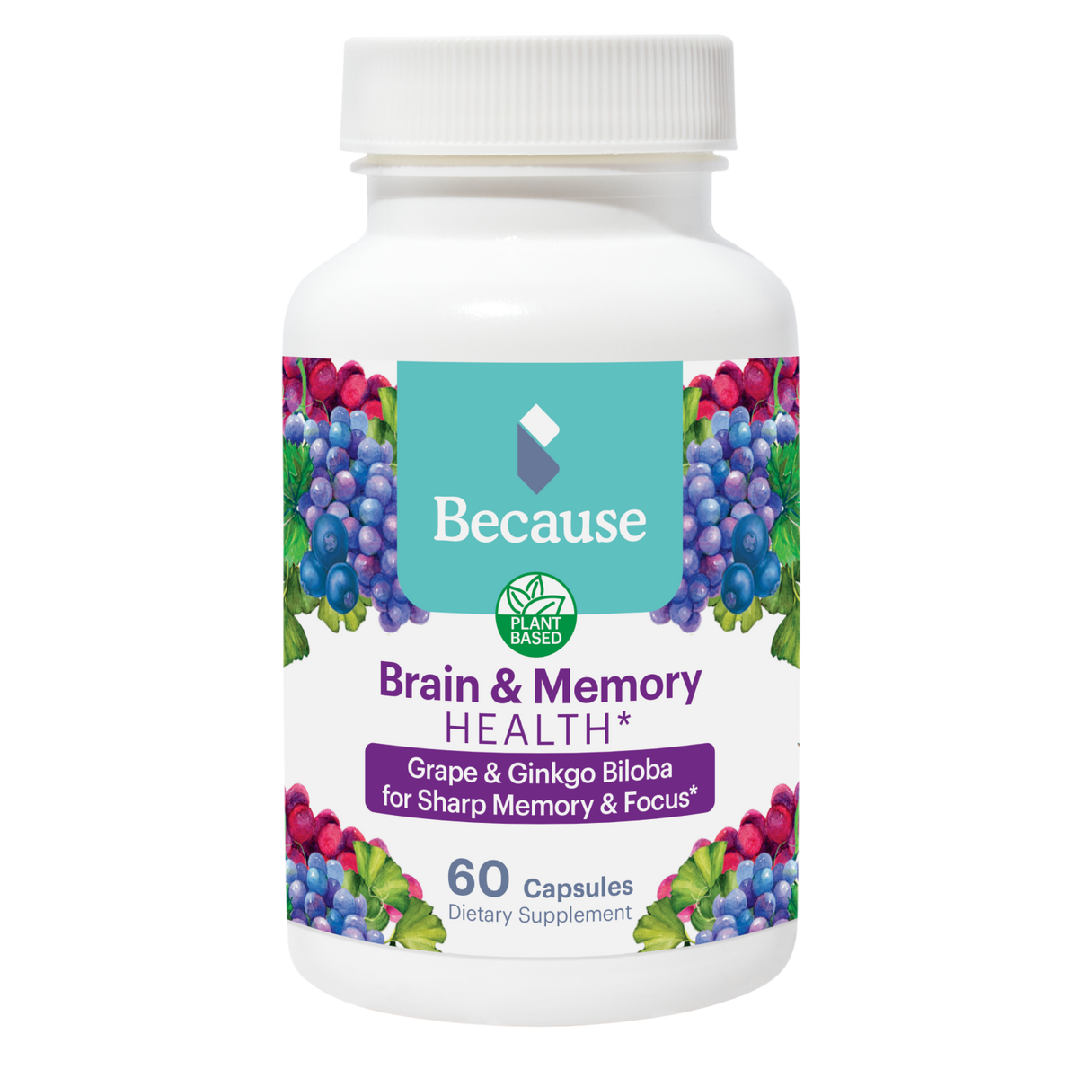 Because Brain & Memory Vitamin