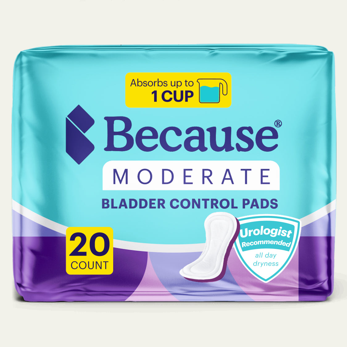 Bladder Leak Pads - Moderate