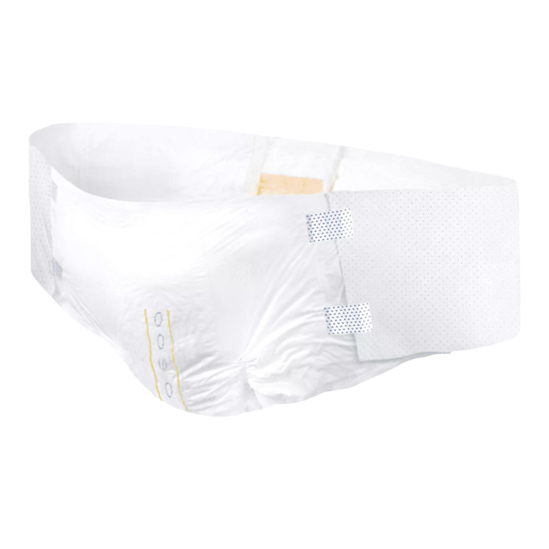 White high-rise underwear