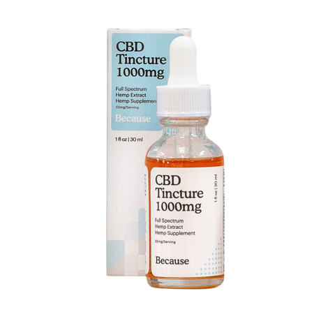 CBD Tincture 1000mg Full spectrum hemp extract hemp supplement