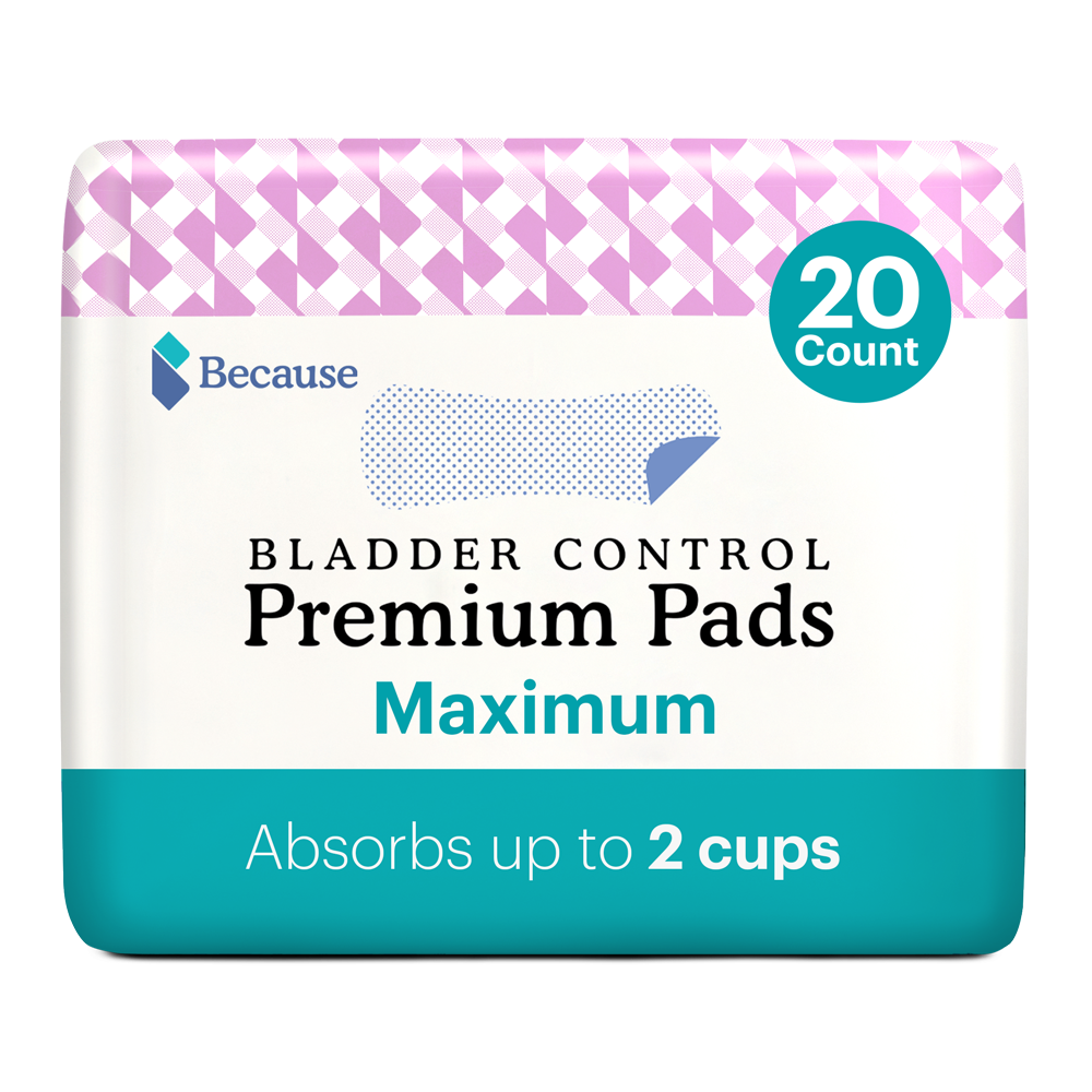 Bladder control premium pads maximum