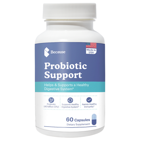 Because Probiotic Support helps and supports a healthy digestive system 60 capsules