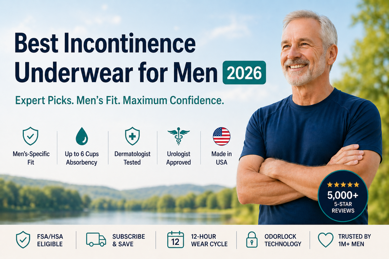 Best Incontinence Underwear for Men 2026 | Expert Guide & Reviews