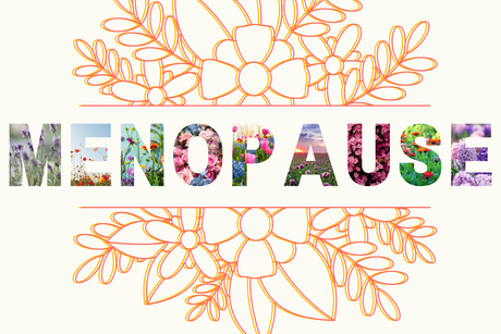 A graphic that says "Menopause"