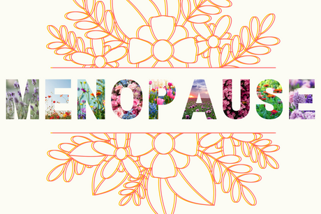 A graphic that says "Menopause"