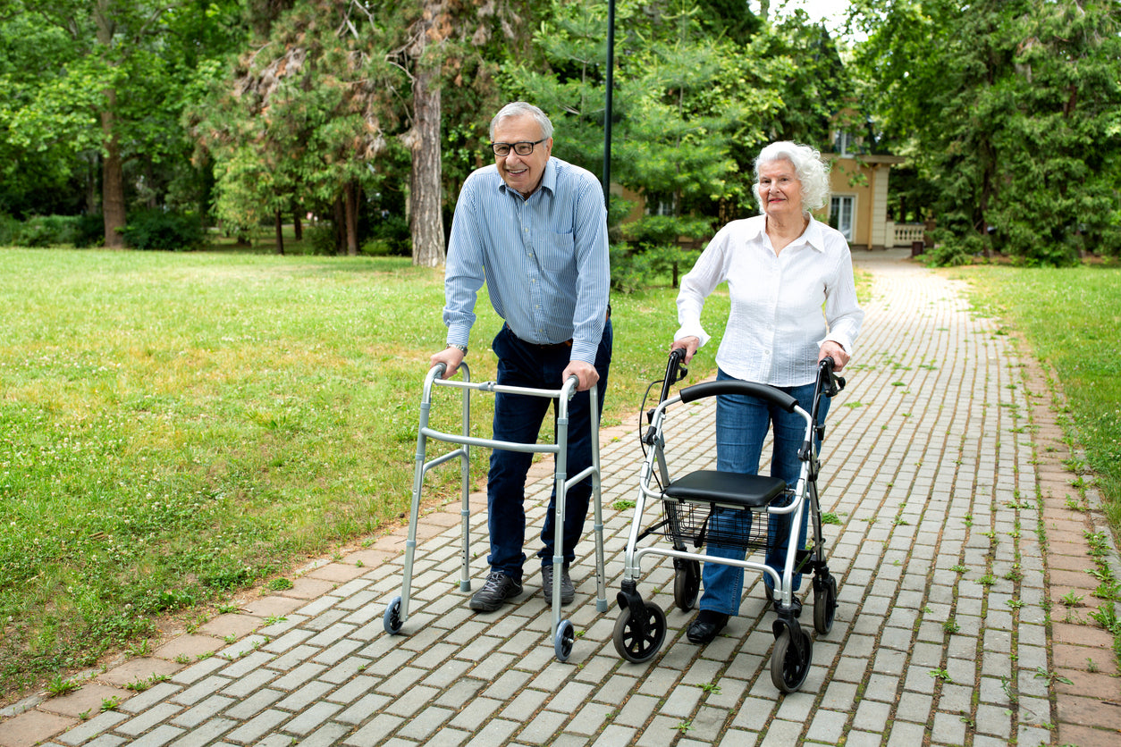 Walker vs a rollator