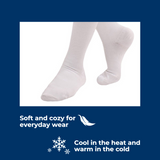 Men's Over The Calf Compression Stocking Socks (1 Pair) by DIABETIC SOCK CLUB