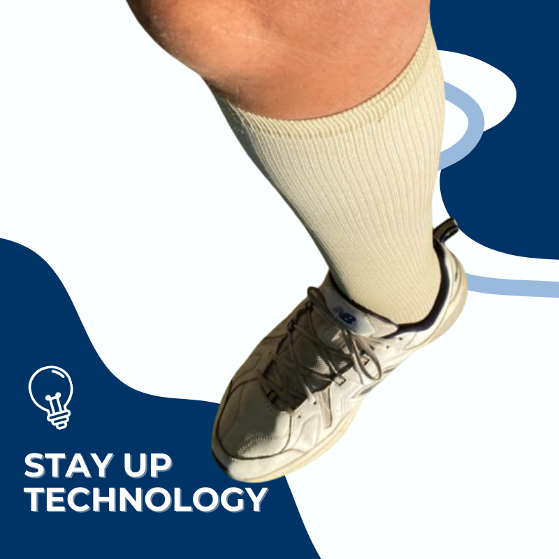 Men's Over The Calf Compression Stocking Socks (1 Pair) by DIABETIC SOCK CLUB