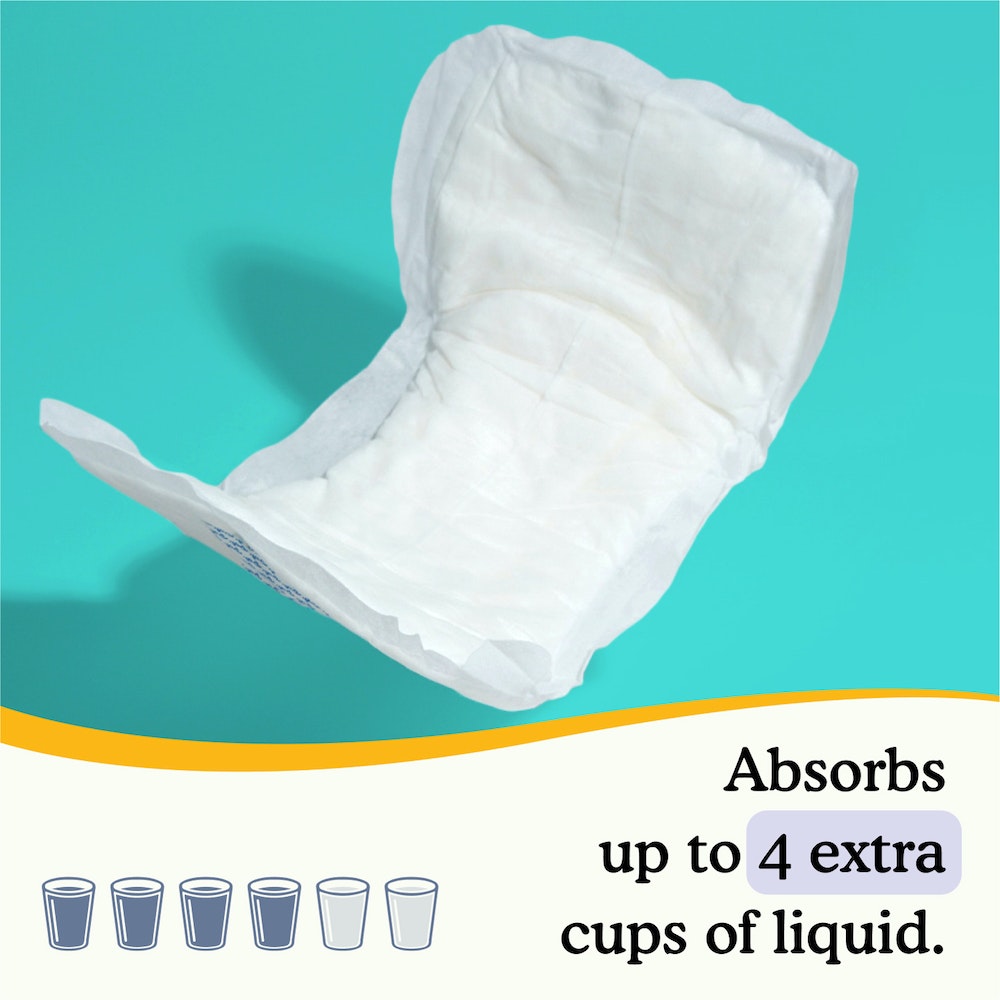 Get A Boost of Added Absorbency