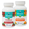 Because's Bladder Health Bundle: 1 bottle of Bladder Control Supplement and 1 bottle of UTI Defense Probiotic.