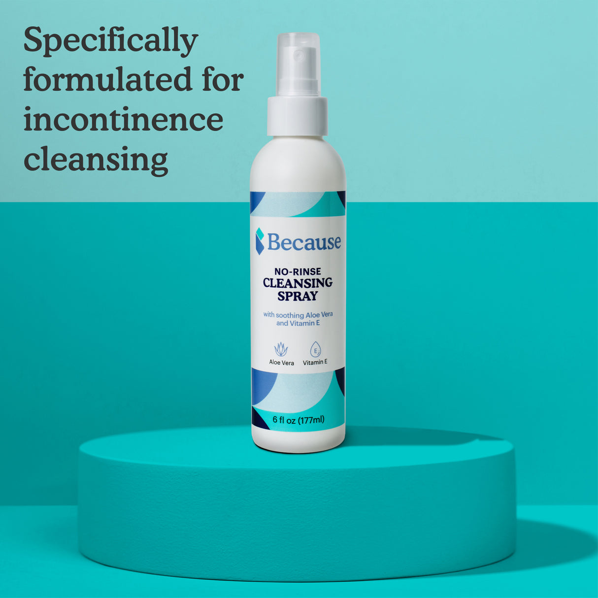 Specifically formulated for incontinence cleansing.
