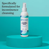 Specifically formulated for incontinence cleansing.