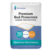 Bed protector, orange