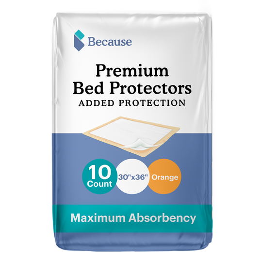 Bed protector, orange