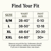 Find your fit chart