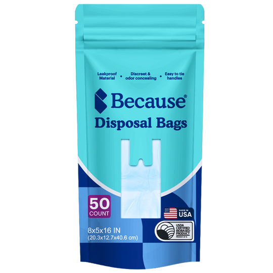 Because Disposal Bags Packaging