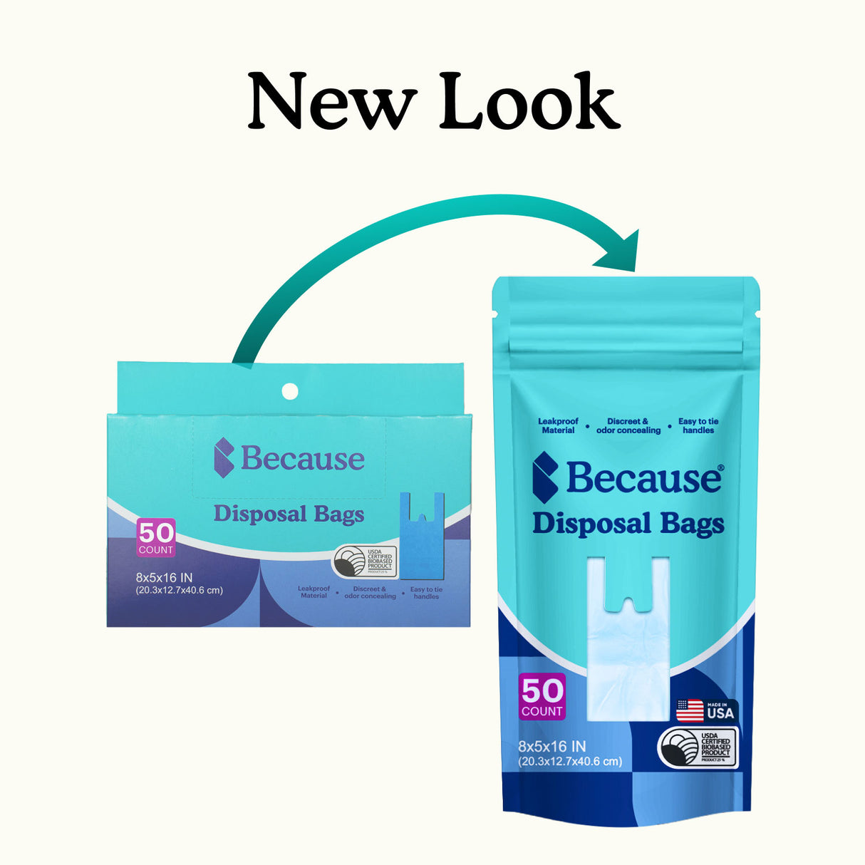 New look disposal bags