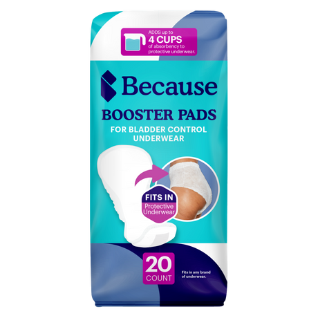 Because Premium Boosters Added Protection absorbs up to 4 cups