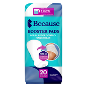 Because Premium Boosters Added Protection absorbs up to 4 cups