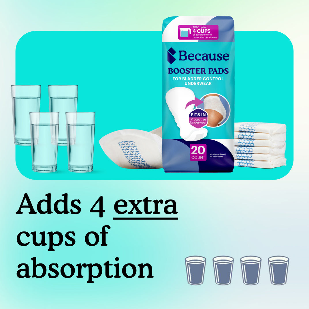 Booster Pads for Incontinence – Because