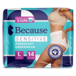 Because Sensitive Overnight Underwear for Women