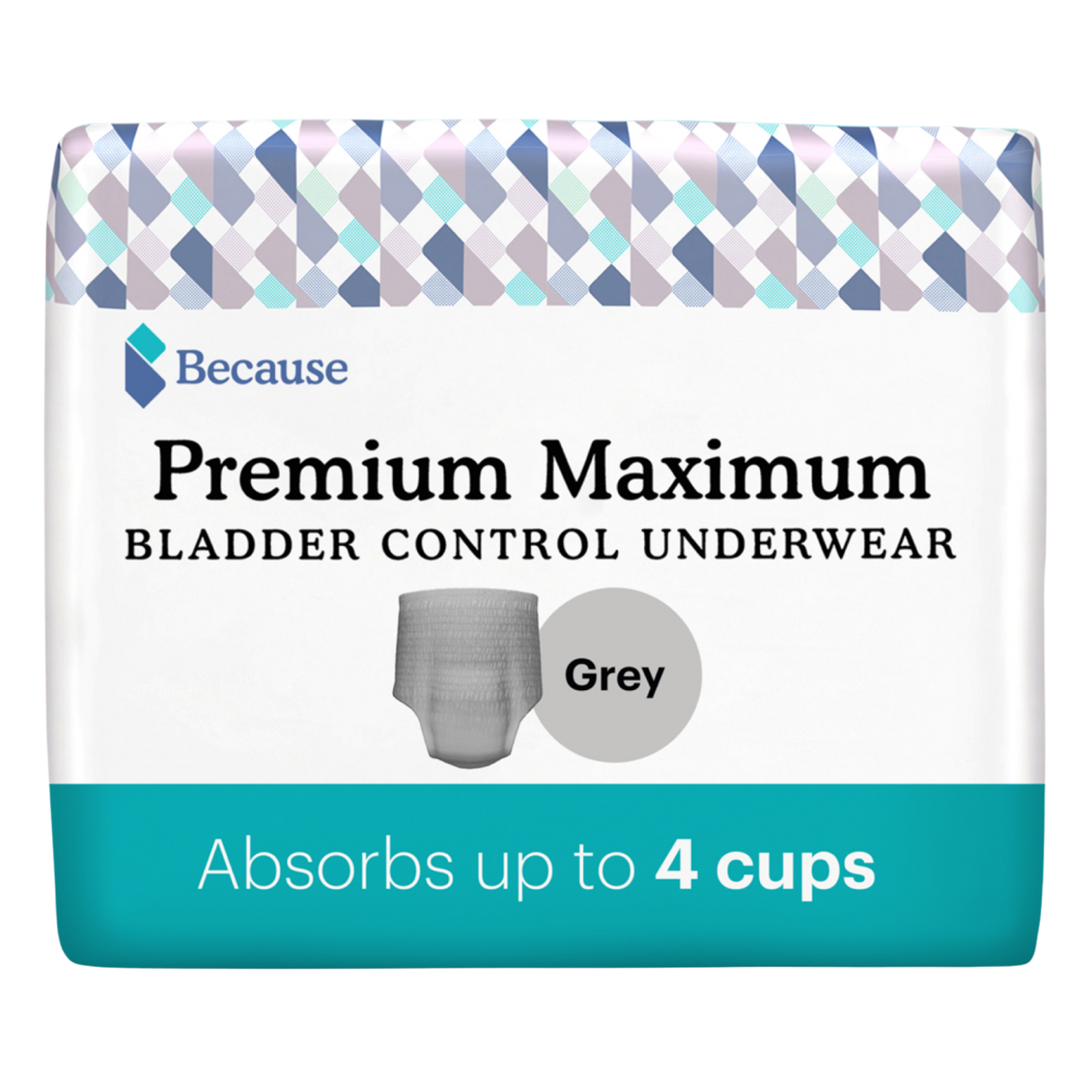Starter Kit of Premium Maximum Underwear - Grey