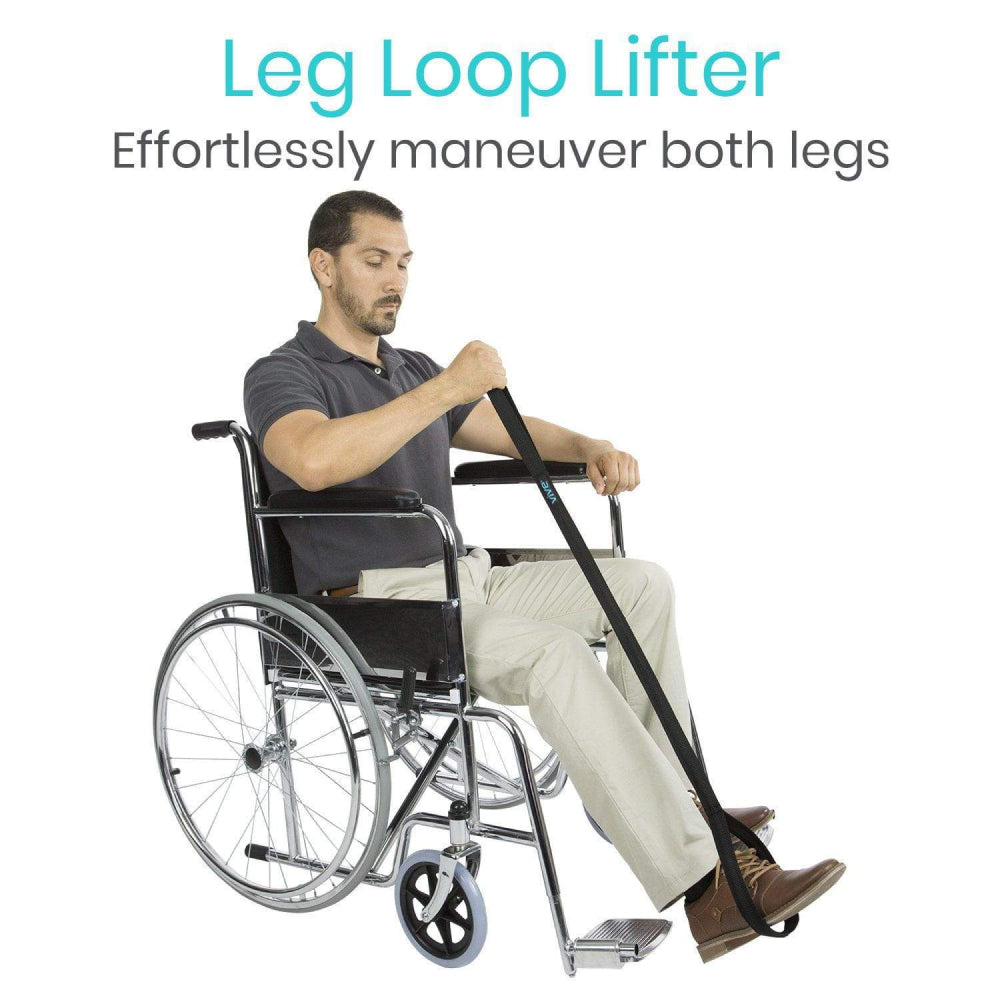 A leg lifter to easily maneuver your legs.