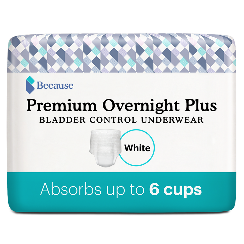 Because Premium Tabbed Briefs Maximum Absorbency Because Market
