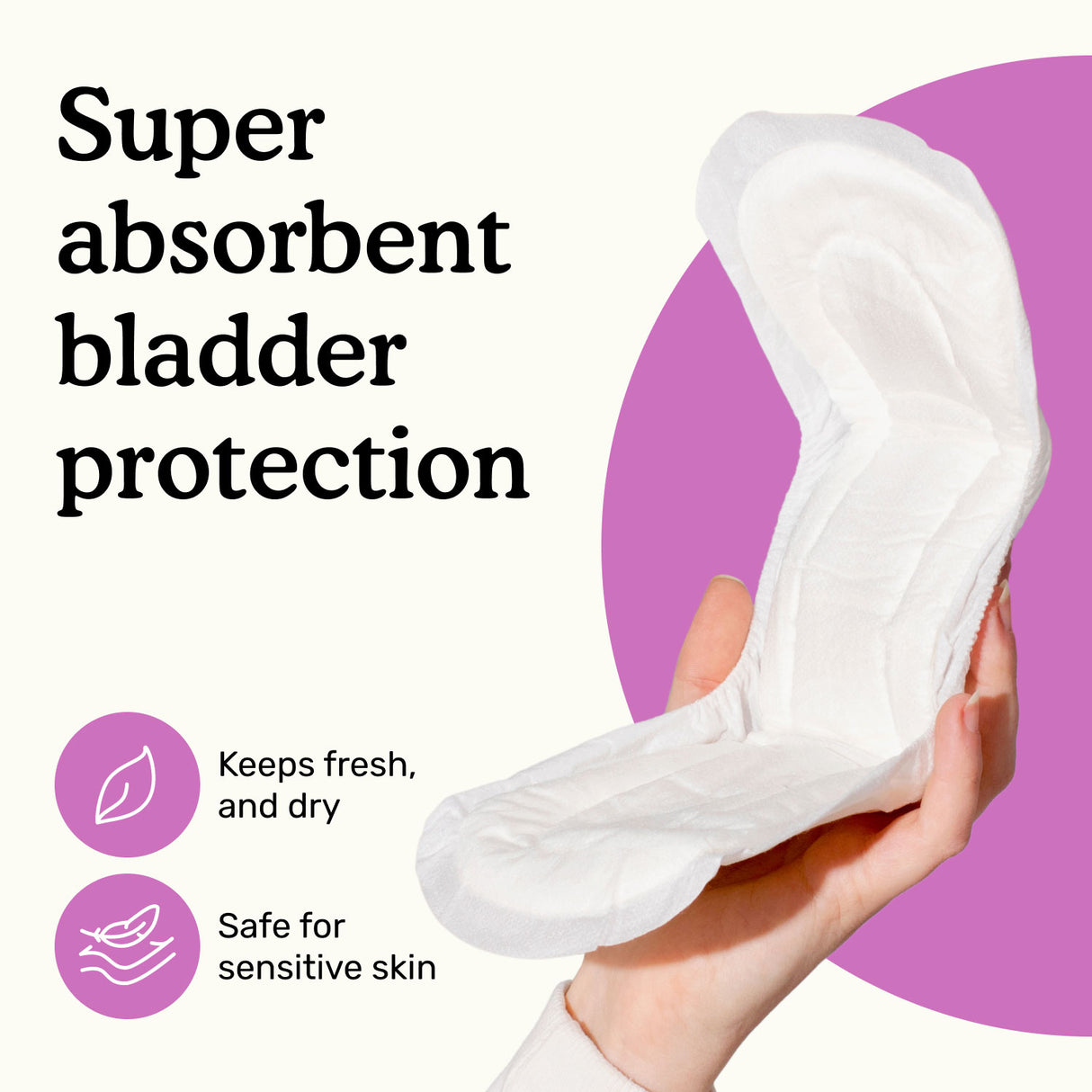 Bladder Leak Pads - Maximum