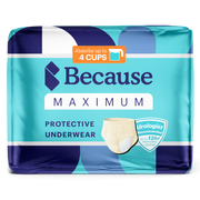 Premium maximum bladder control underwear beige