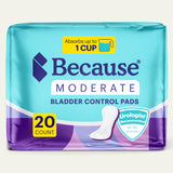 Bladder Leak Pads - Moderate