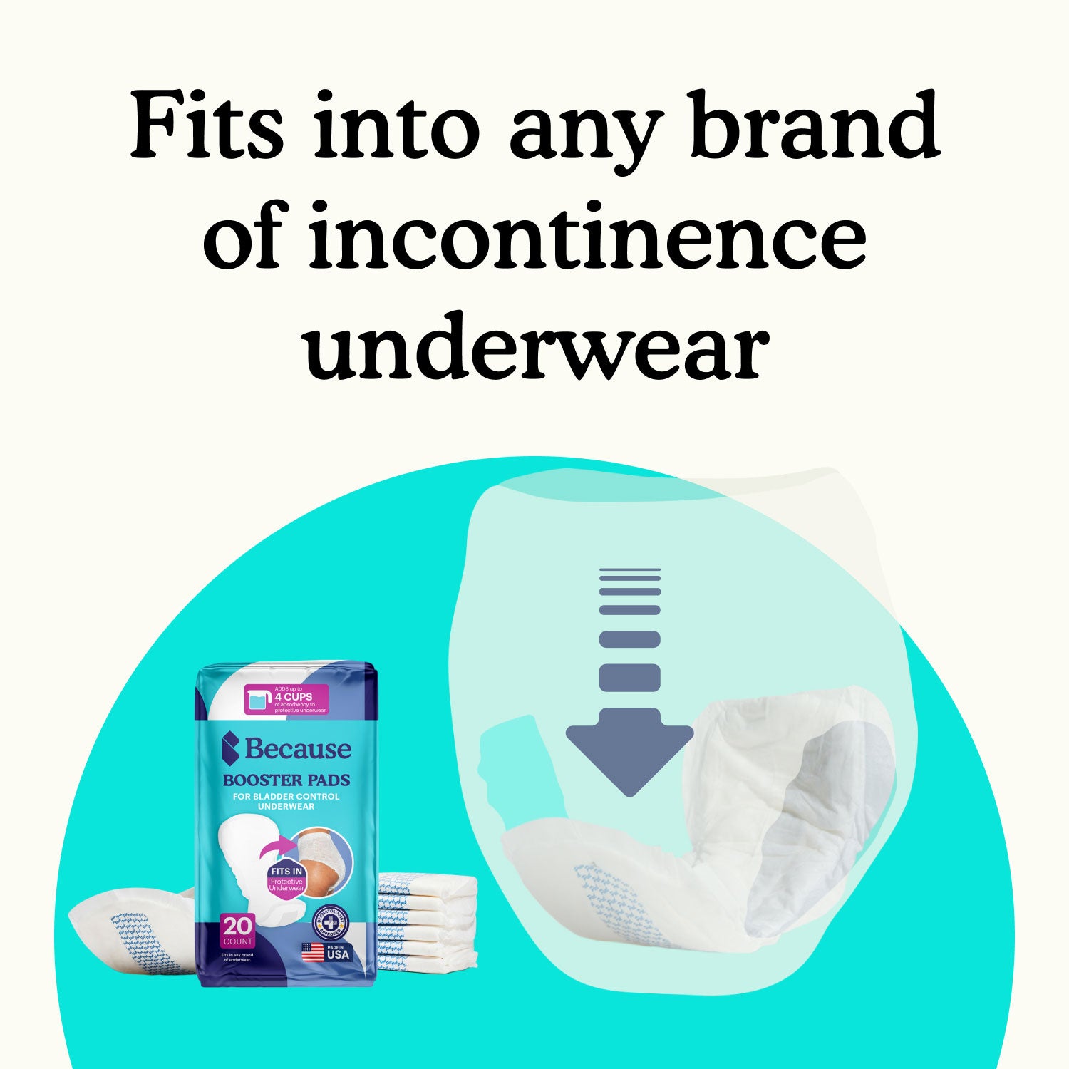 Sleep Through the Night Incontinence Supplies Bundle – Because