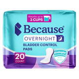 Bladder Leak Pads - Overnight