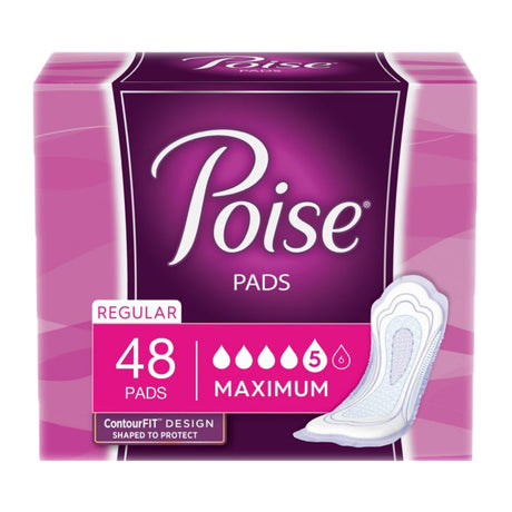 Poise pads for women 48 count