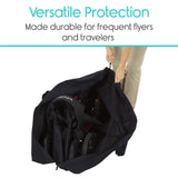 Versatile protection. Made durable for frequent flyers and travelers