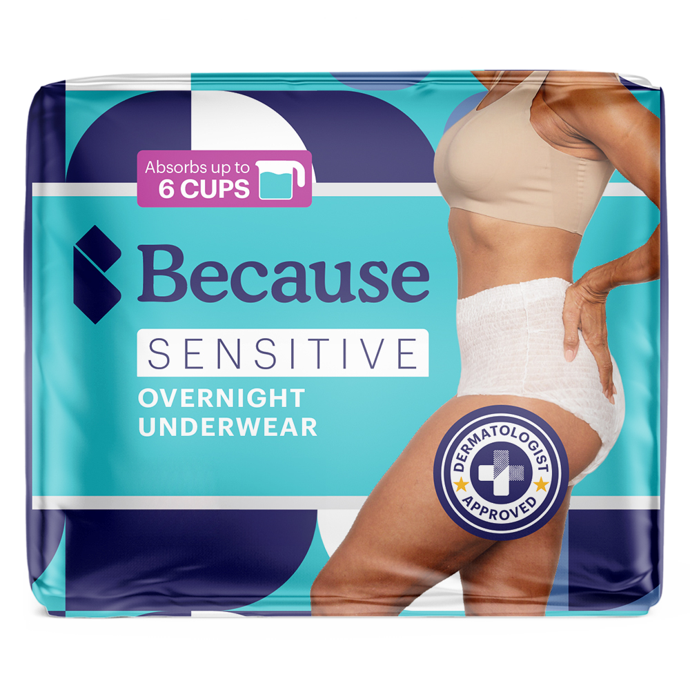 Hypoallergenic Sensitive Overnight Underwear for Women - Because Market