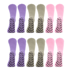 Silverts purple slipper grip socks