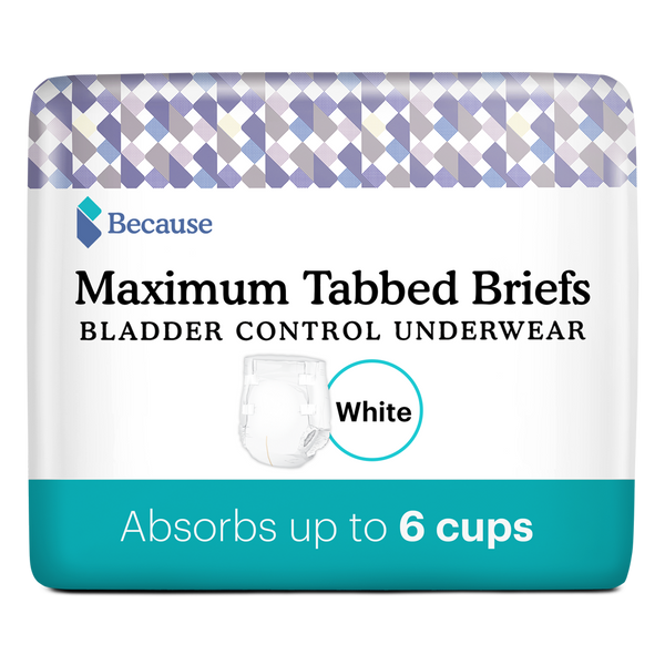 Because Premium Overnight Plus Pull Up Underwear - Absorbs 6 Cups, Soft &  Leak-Proof, White, Small-Medium - 80 Count : : Health & Personal  Care