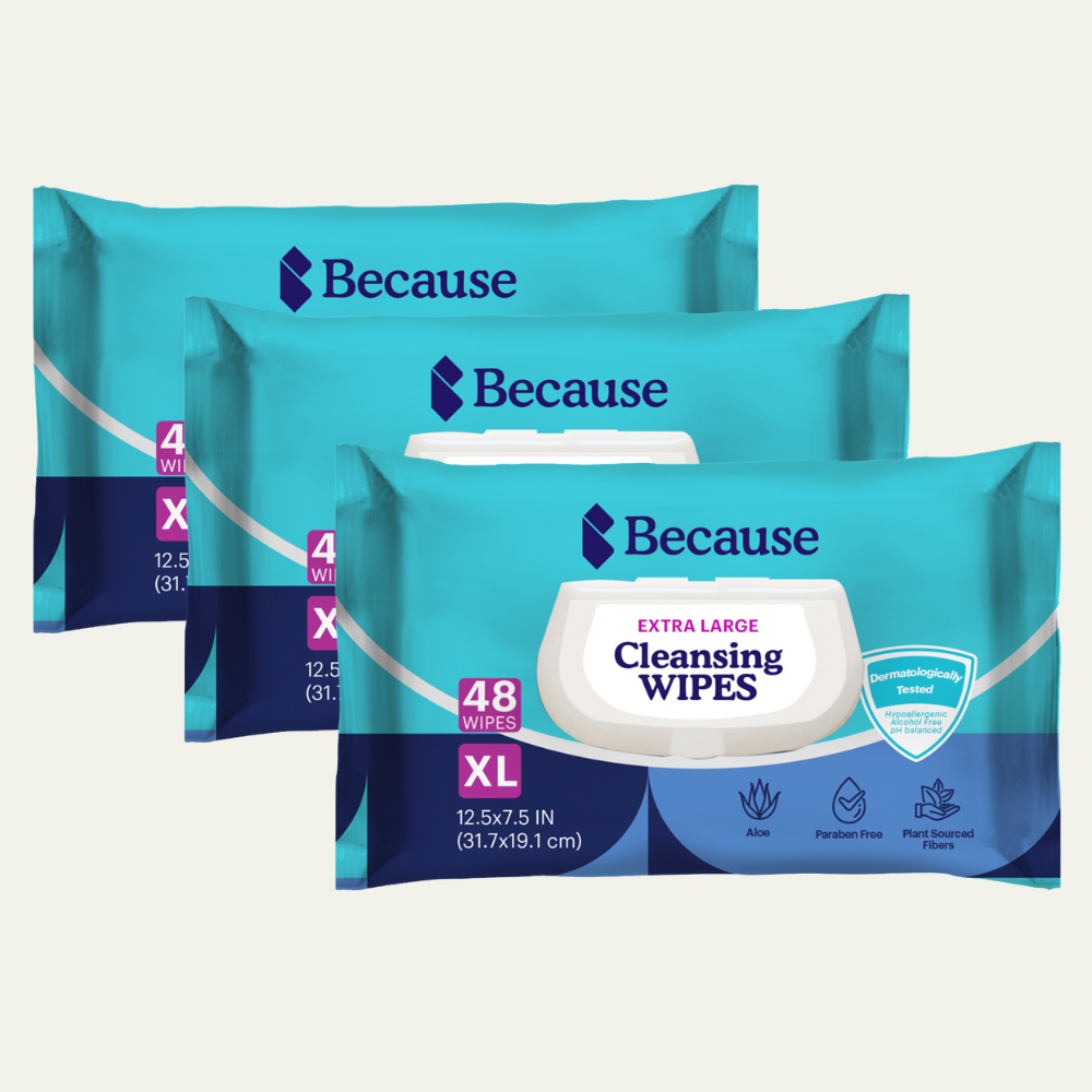 Extra Large Cleansing Wipes Value Pack