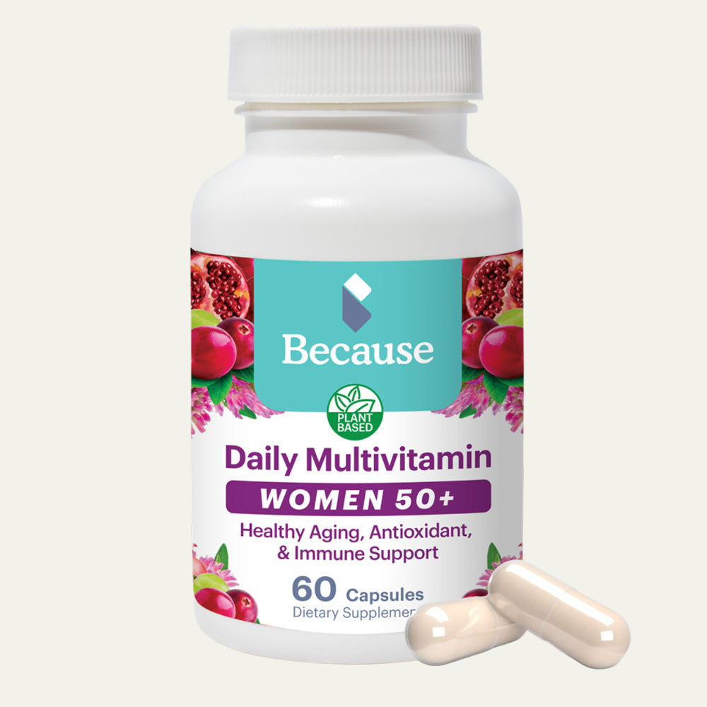 Because Women's 50+ Multivitamin