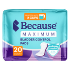 Bladder Leak Pads - Maximum