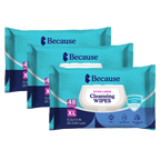 Extra Large Cleansing Wipes Value Pack