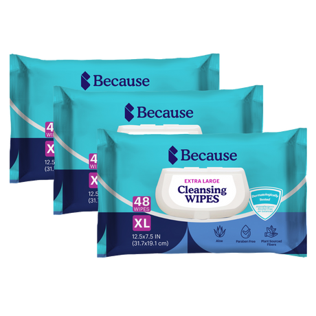 Extra Large Cleansing Wipes Value Pack