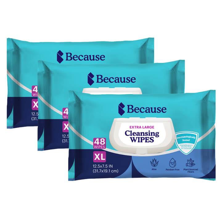 Extra Large Cleansing Wipes Value Pack
