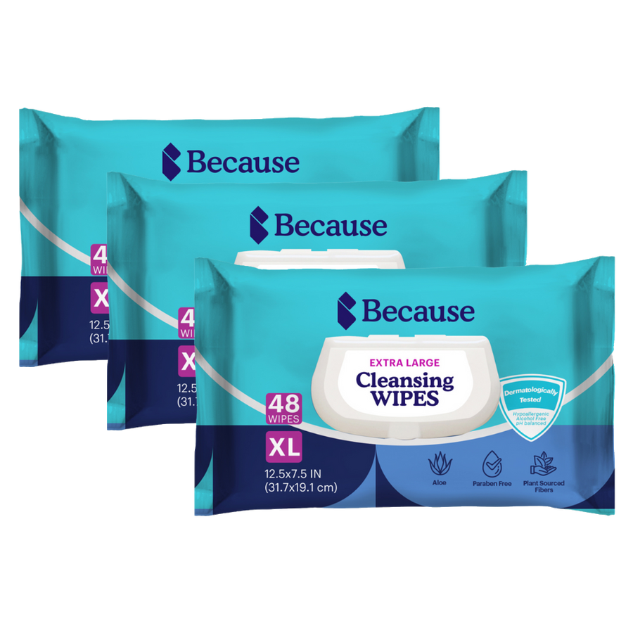 Extra Large Cleansing Wipes Value Pack
