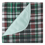 Reusable bed pad in plaid